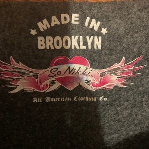 SO NIKKI MADE IN BROOKLYN LONG SLEEVE TEE⭐️